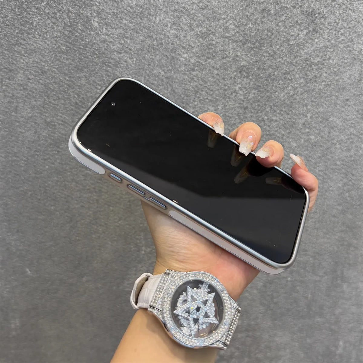 Luxury Leather Magnetic Phone Case for iPhone 17 16 15 Pro Max Plating Frame Original Business Magnets Charging Shockproof Cover