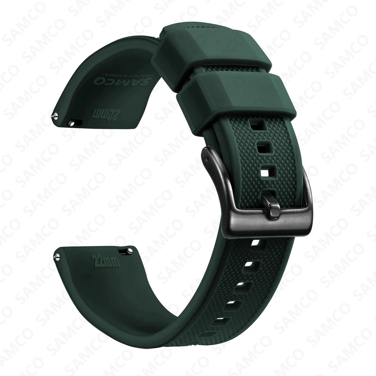 Quick Release Rubber Watch Strap Silicone Watch Band 18mm 20mm 22mm Huawei ,Samsung Galaxy, Garmin, Watch Replacement Watchband