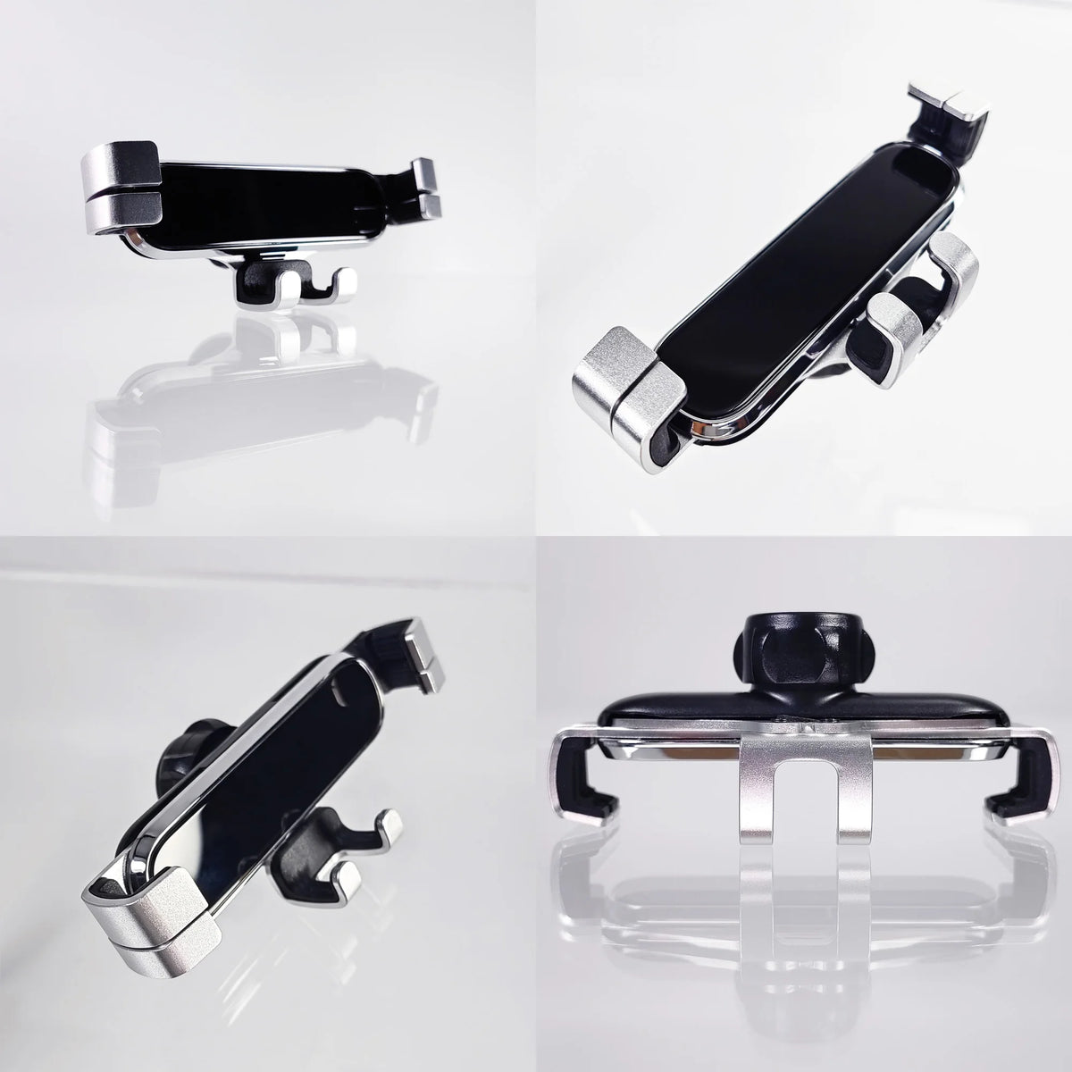 Universal Car Phone Holder Gravity linkage Mobile Phone Mount Air Vent GPS Stand Aluminum Alloy Supports Phone Holder for Car