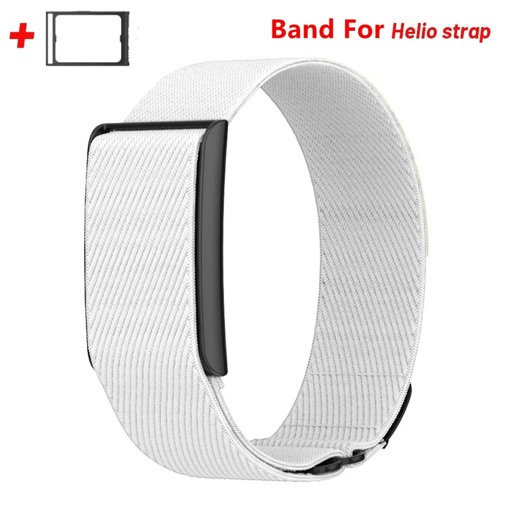Stretchable Wrist Band Sport Soft Nylon Loop Band for Amazfit Helio Strap Adjustable Sport Correa Helios Straps Amazfit Bracelet