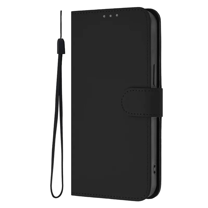 Fashion Candy Solid Color Leather Flip Case For iPhone 14 13 Plus 12 11 Pro Max Funda i Phone 14 Pro 13Pro Max Wallet Cover Case