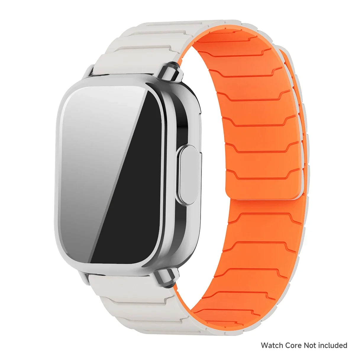 Silicone Strap+Case for Xiaomi Redmi Watch 5 Active/5Lite Magnetic Band Full Cover Bumper for Redmi Band 5 Lite Shell Bracelet