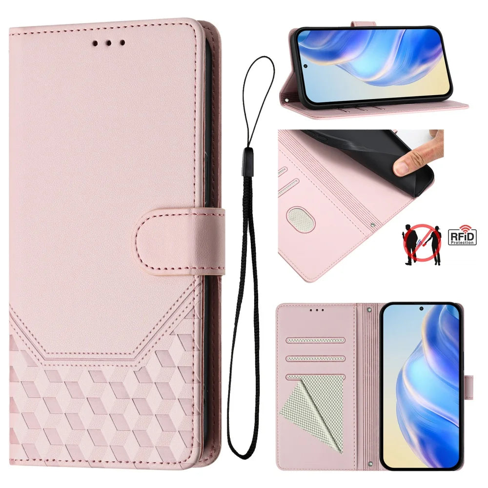 3D Leather Phone Wallet Case Book For Samsung Galaxy S26 S25 S24 S23 S22 S21 S20 Ultra FE Plus S10 S9 S8 Plus Edge Flip Cover