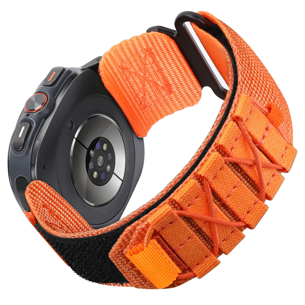Braided Band Compatible with Samsung Galaxy Watch Ultra 47mm (2024/2025 Model) Replacement Band, Nylon Loop Strap for Men