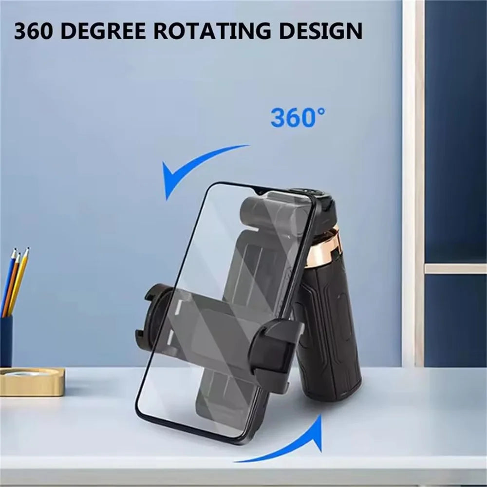 MEUYAG 2026 New Tripod, Phone Stand with Bluetooth Shutter, Wireless Selfie Stick Brackets with Phone Holder for Smartphone Came