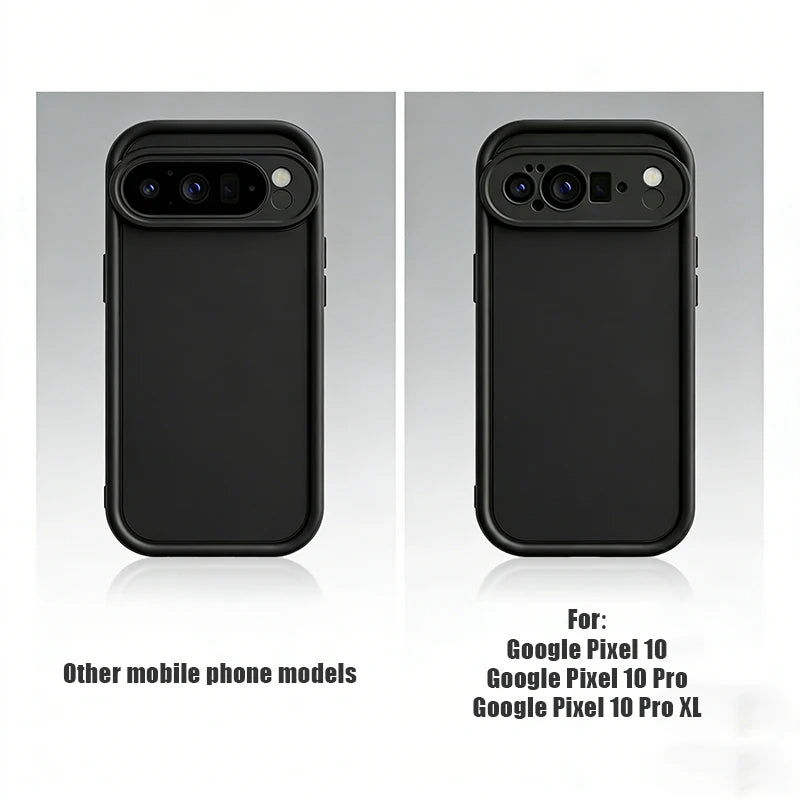 For Google Pixel 10 8 7 Pro 10 9 Pro XL 9A 8A 7A Soft TPU Case Shockproof Solid Color Silicone Phone Back Cover For Pixel 9 Pro
