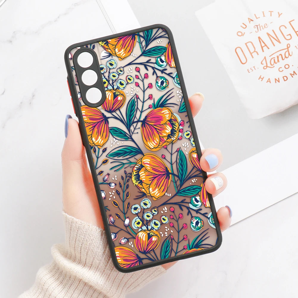 Palm Tree Leaves Phone Case For Samsung Galaxy S24 Ultra Cases Samsung S26 Ultra S23 FE S25 S22 Ultra S21 S20 FE S23 Plus Cover