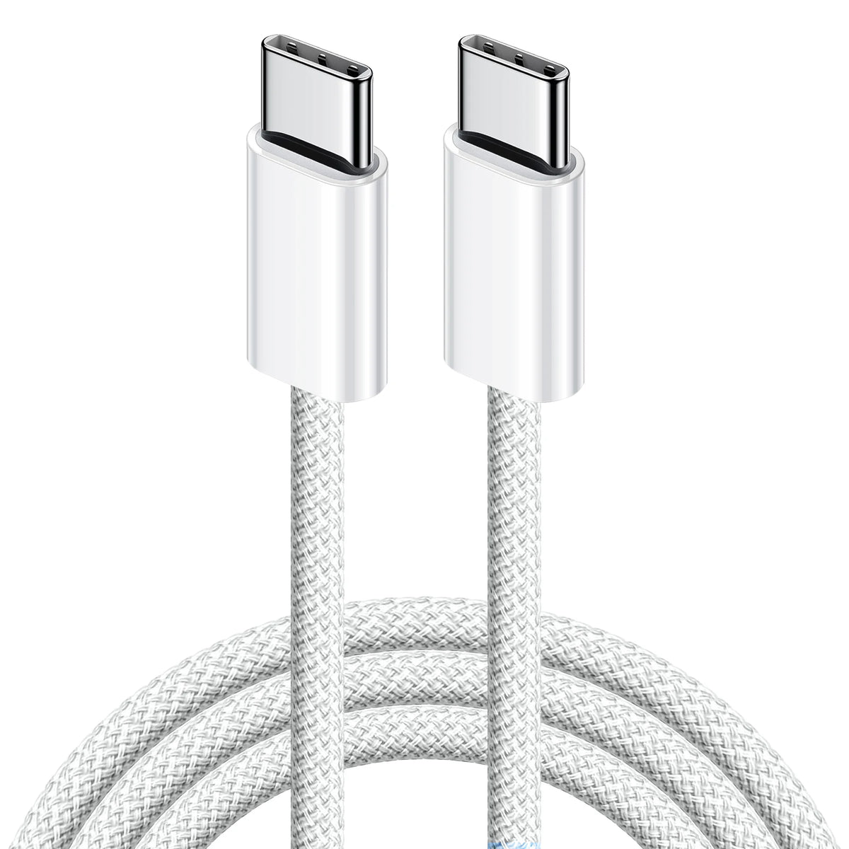 Type C to Type C Fast Charging PD 60W 1m 2m Mobile Phone Date Cable For Iphone15 16 17 Samsung Huawei USB C to C Charger Cable