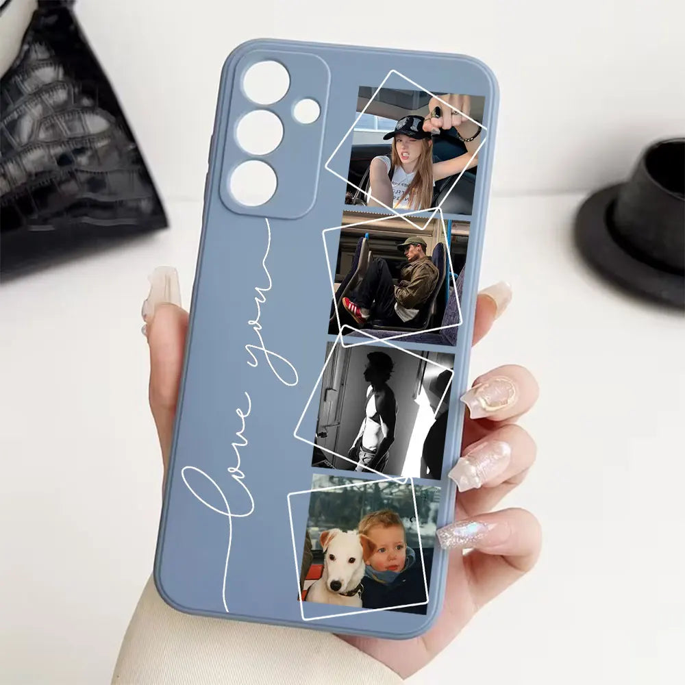 Personalized Custom DIY Phone Case For Samsung Galaxy S25 Edge S26 S23 S21 S20 Ultra S10 Plus Lite S24 FE S22 S10e Back Cover