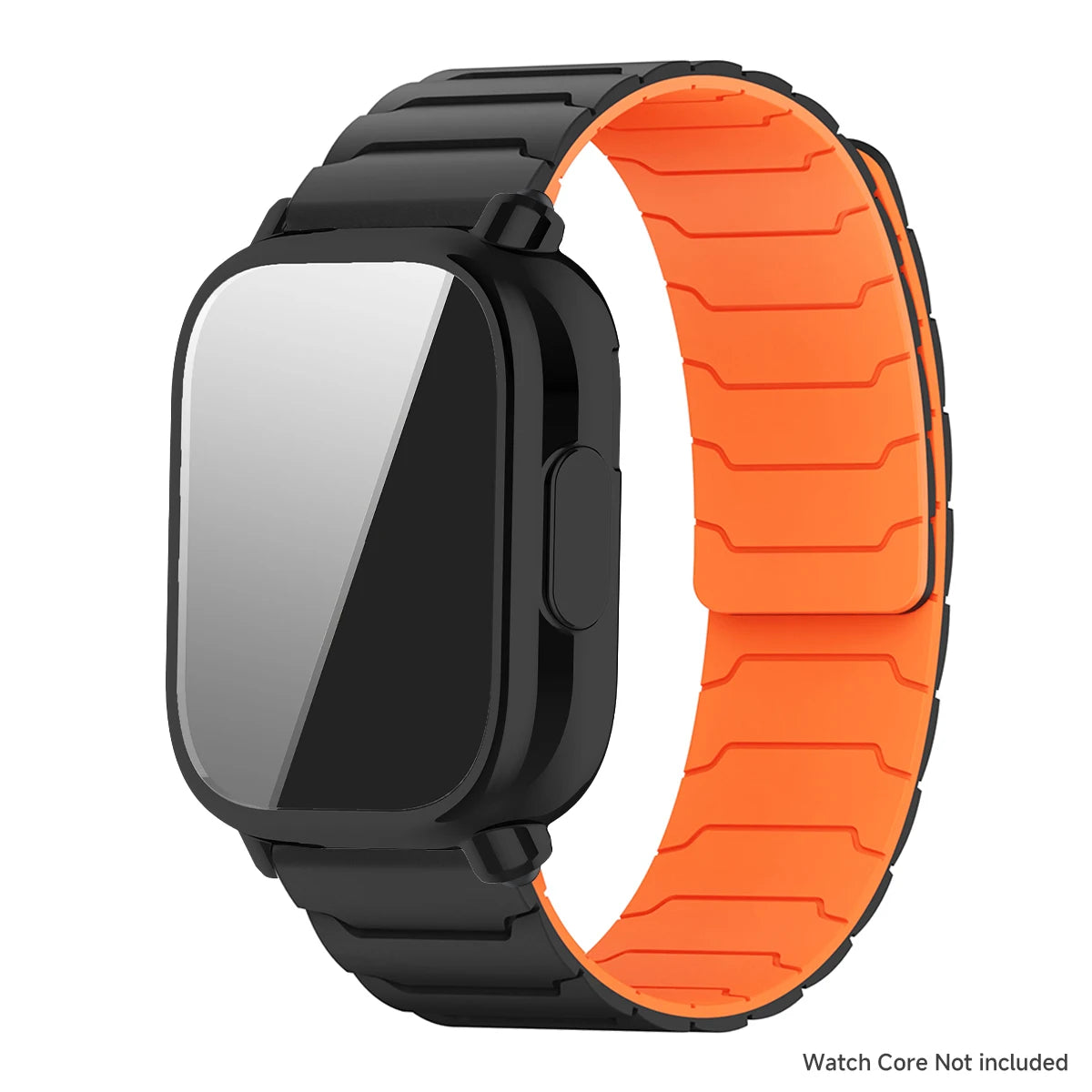 Silicone Strap+Case for Xiaomi Redmi Watch 5 Active/5Lite Magnetic Band Full Cover Bumper for Redmi Band 5 Lite Shell Bracelet