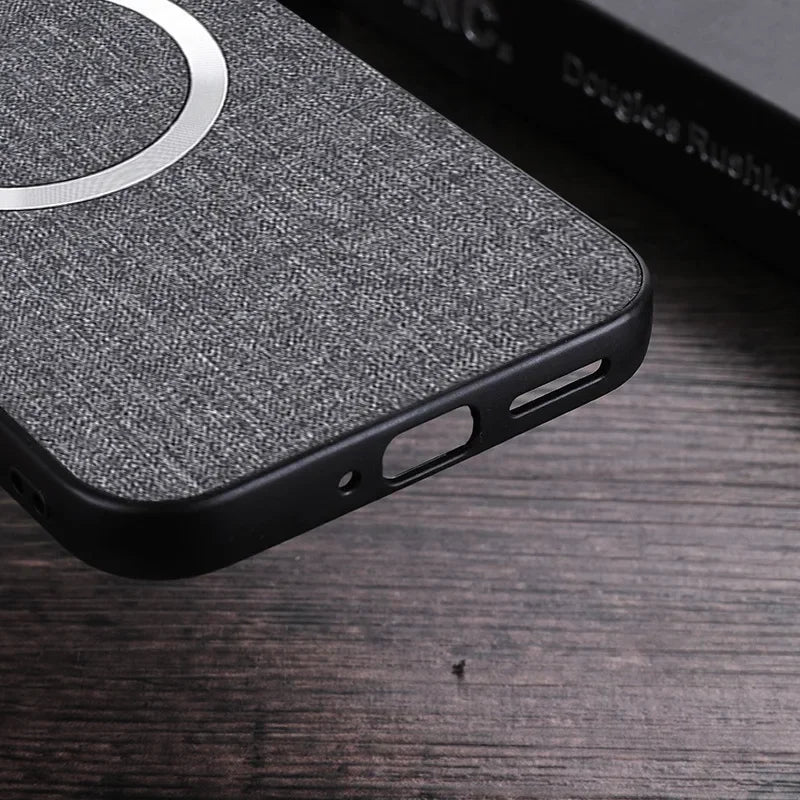 Premium Fabric Shockproof Phone Case For Google Pixel 11 10 9 8 7 Pro 10A 9A 8A 7A XL Compatible MagSafe Magnetic Charging Cover