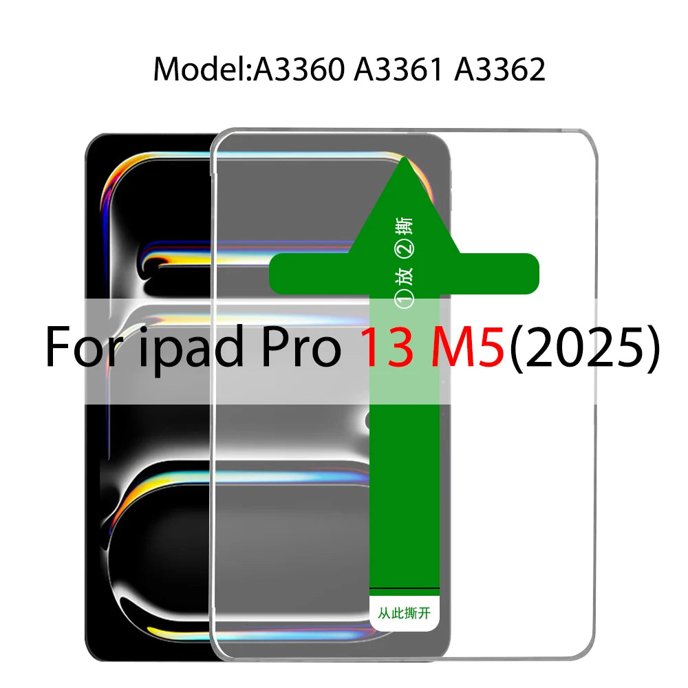 Auto Alignment Kit Tempered Glass For Ipad Pro 11 12.9 10 9 8 7 Air 5 4 3 2 13 Screen Protector For Ipad Mini 6 5 4 Gen Th Film