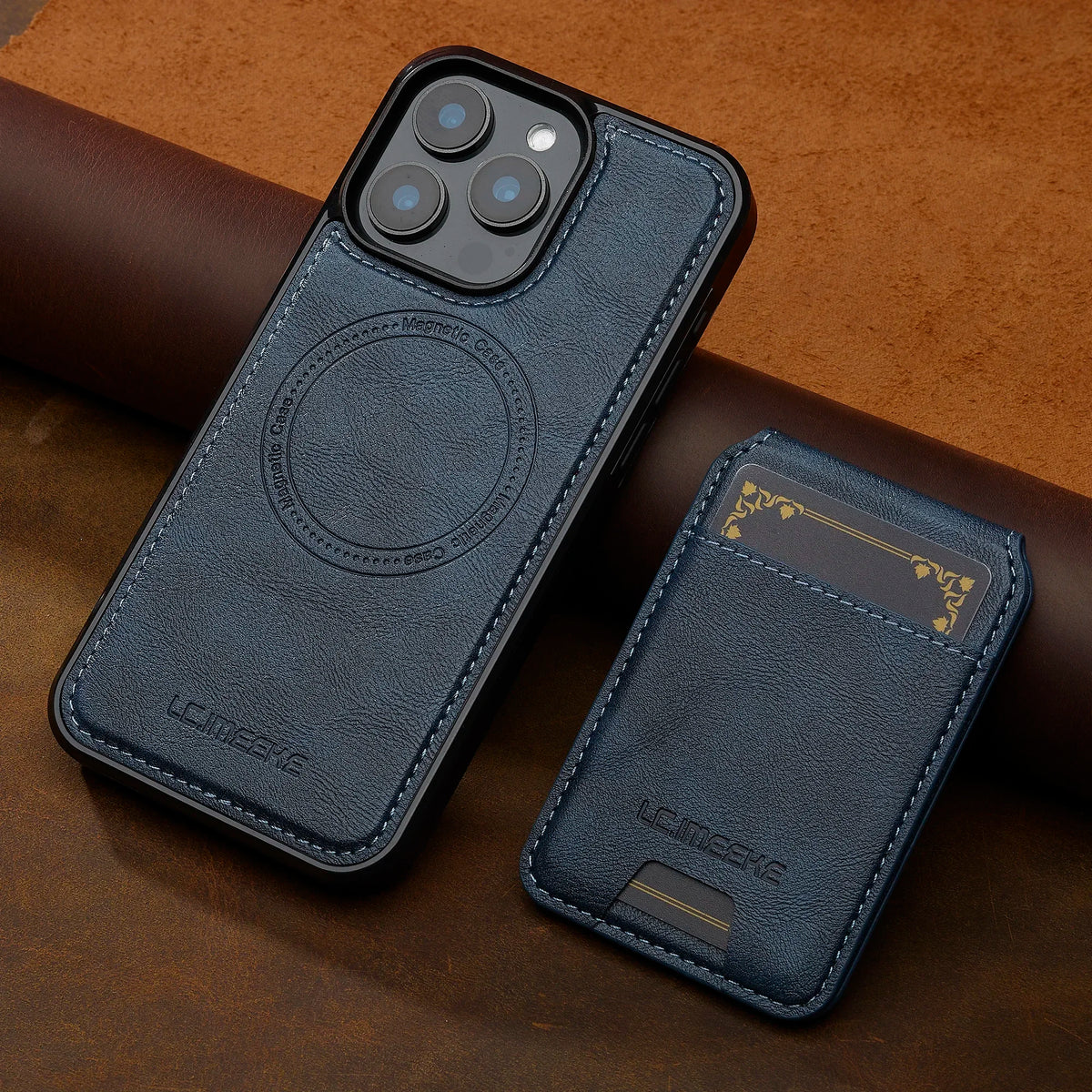 Detachable Magnetic 2 In 1 Leather Case For iPhone 18 17 16 15 14 13 12 11 Pro XS Max 17E Air XR 8 7 Plus SE Cards Pocket Cover