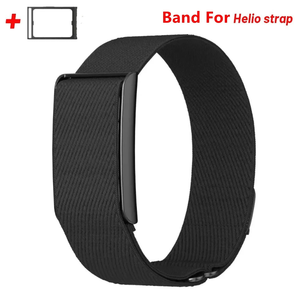 Stretchable Wrist Band Sport Soft Nylon Loop Band for Amazfit Helio Strap Adjustable Sport Correa Helios Straps Amazfit Bracelet