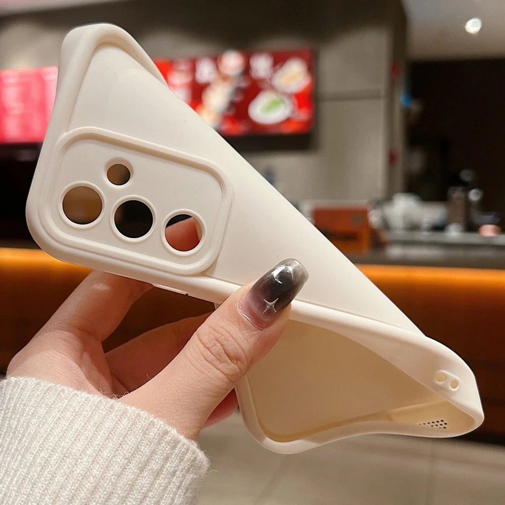 Soft TPU Phone Case For Samsung S26 S25 S24 S23 S22 S21 S20 Note20 Ultra FE Plus Candy Color Stylish Shockproof Silicone Cover