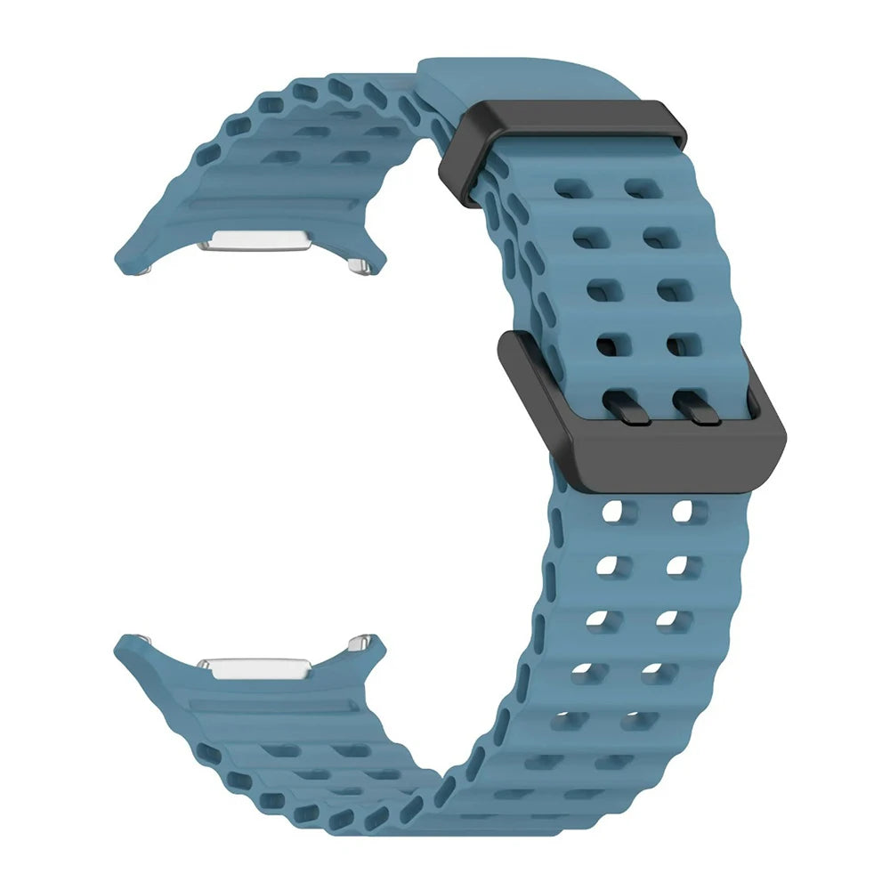 Ocean Strap for Samsung Galaxy Watch Ultra 2 Sports Silicone Band for Galaxy Watch 9-8-7 Ultra 47mm Official Original Wristband