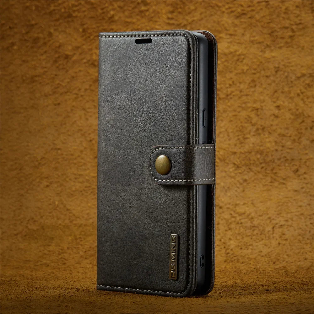 Luxury 2 in 1 Leather Detachable Hold Card Wallet Magnetic Flip Phone Cover Case For Google Pixel 8 Pro 5A 6 6Pro 6A 7 7A 9 10A