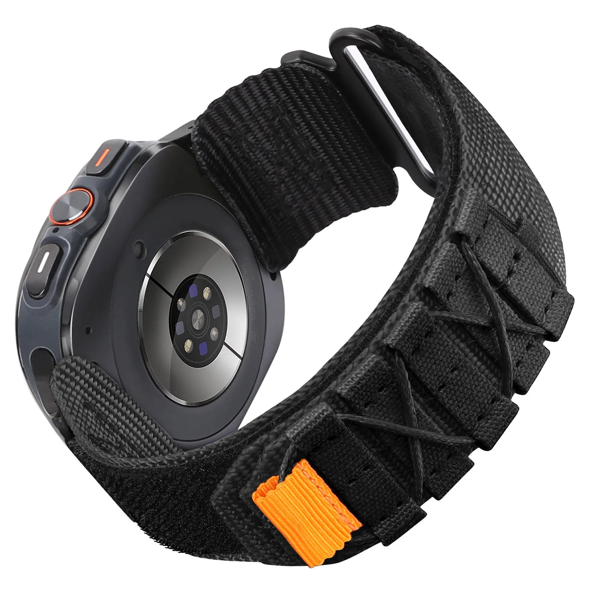 Braided Band Compatible with Samsung Galaxy Watch Ultra 47mm (2024/2025 Model) Replacement Band, Nylon Loop Strap for Men
