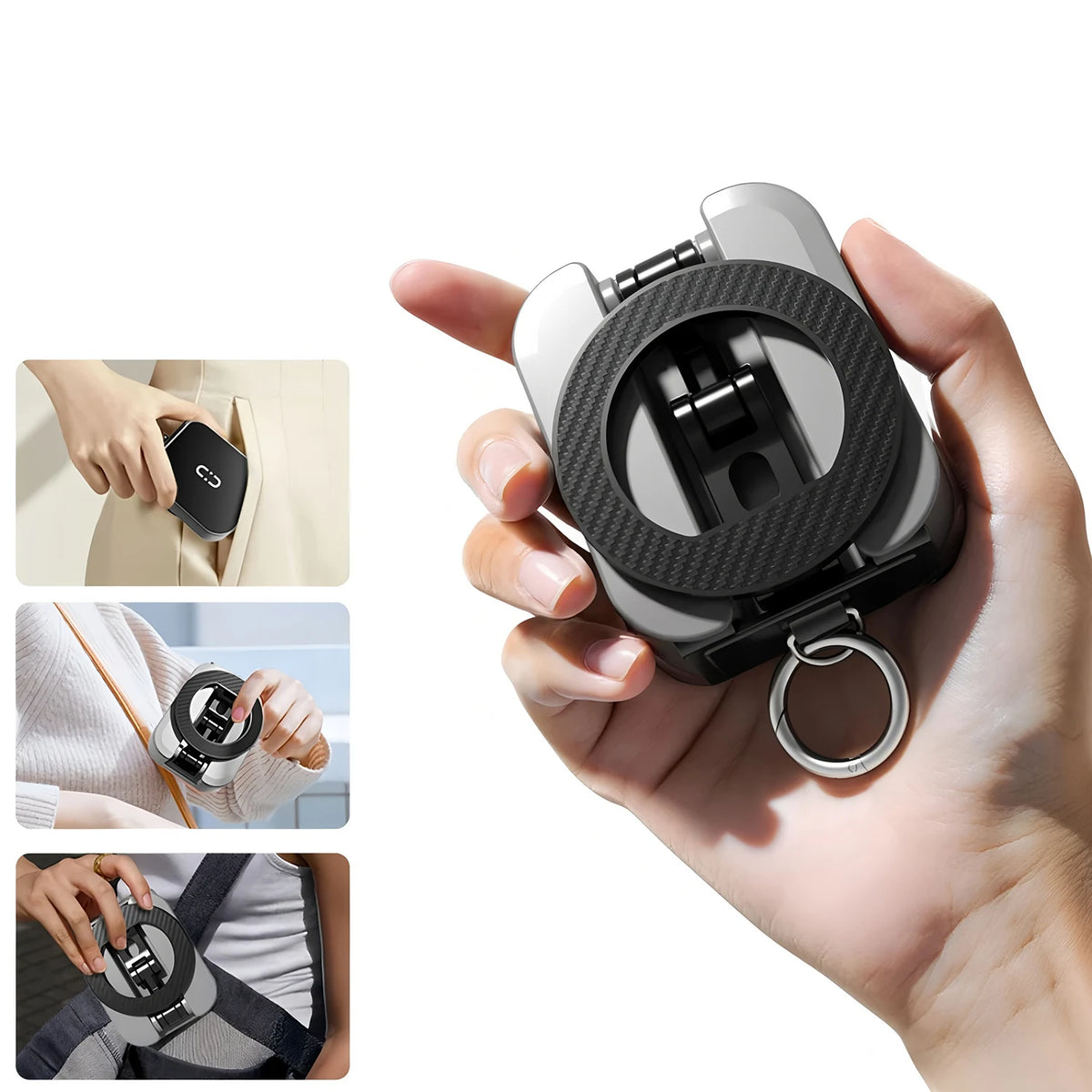 SP668 Magnetic Phone Holder Rotating Folding Electric Vacuum Suction Mag Stand For Car Navigation Gym Kitchen Streaming Bracket