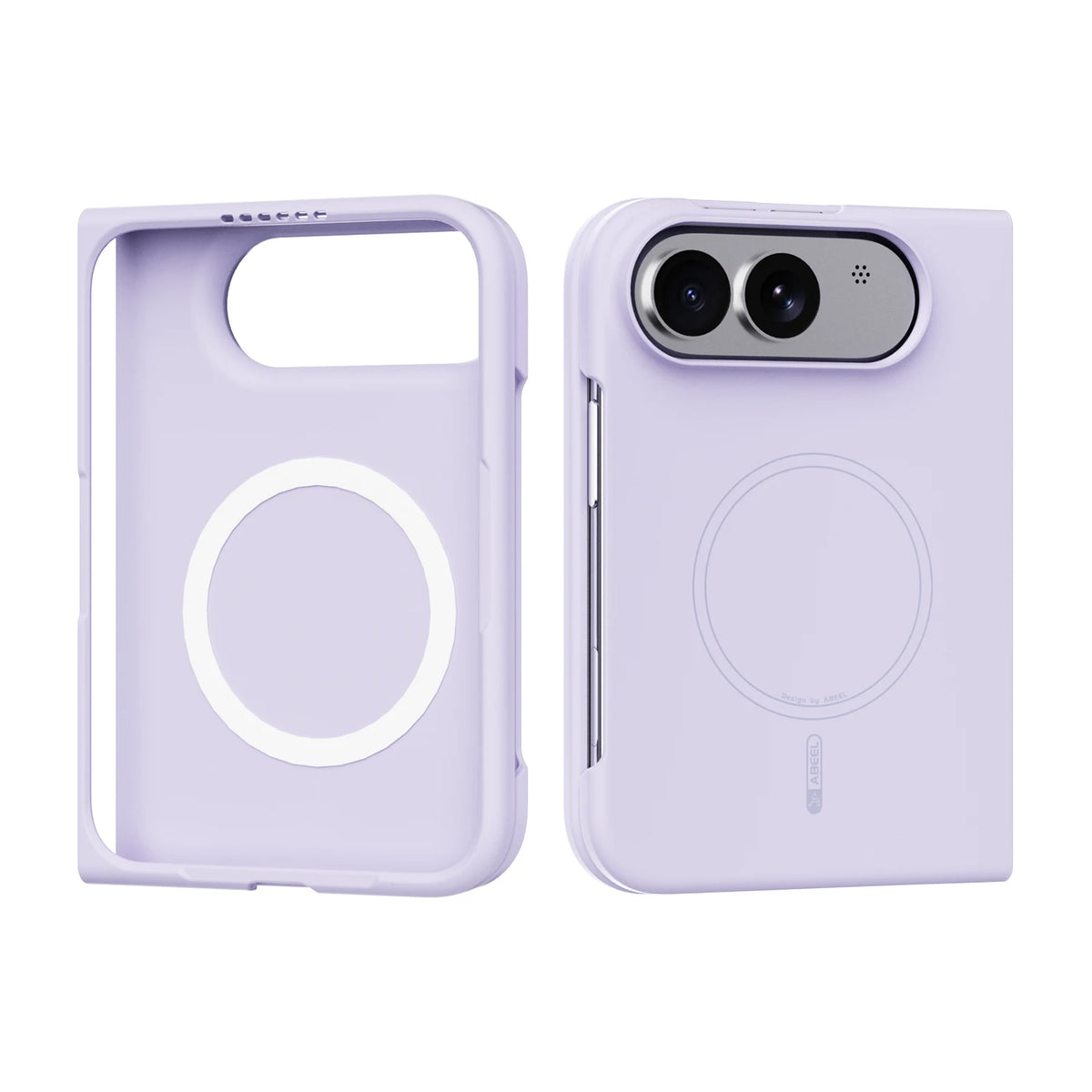 Simple Magnetic Skin-Feel Liquid Silicone Phone Case For iPhone Duo iPhone 18 Fold Shockproof for Magsafe Flexible Slim Cover