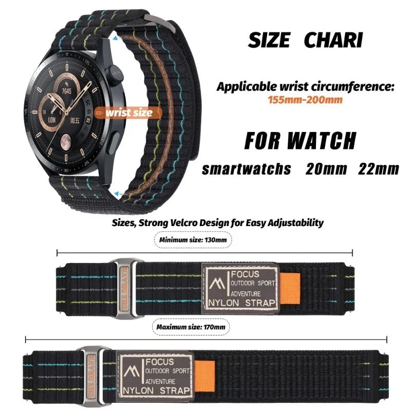 Nylon Watch Band For Xiaomi Watch s1/s1 Active S4/S3/S2 Strap Replacement Strap For Xiaomi Mi Watch Color 2/2 pro Watchbands