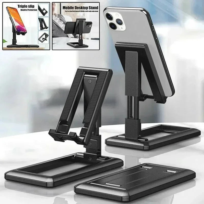 Foldable Desk Phone Holder Mount Stand Adjustable Phone Holder Desktop Holder