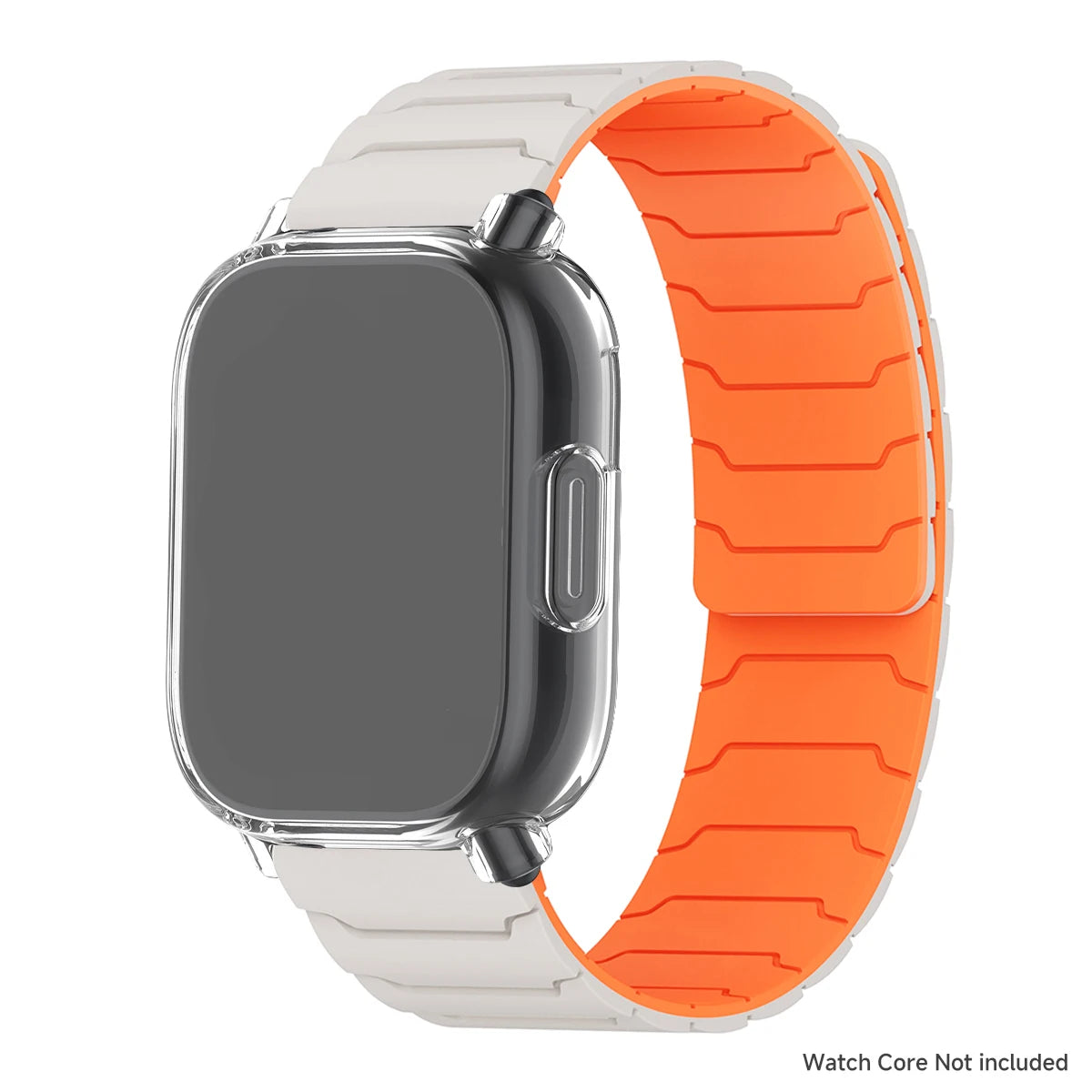 Silicone Strap+Case for Xiaomi Redmi Watch 5 Active/5Lite Magnetic Band Full Cover Bumper for Redmi Band 5 Lite Shell Bracelet