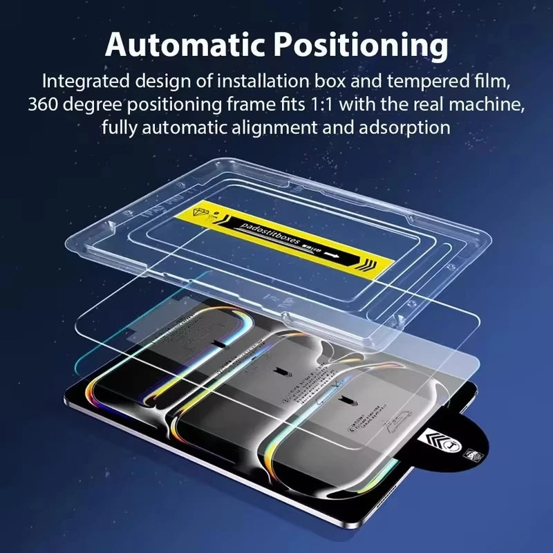 Tempered Glass Screen Protectors For iPad 10th Generation A16 2025 M3 Pro 13 11 M4 12.9 Air 5 4 3 2 Mini 6 7th 9th 8th 10.2 10.5