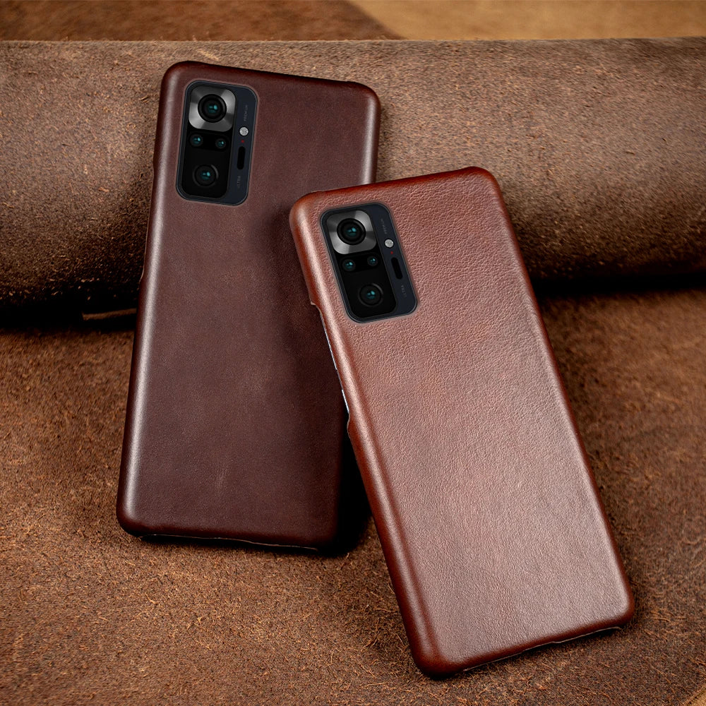 Hand Made Genuine Leather Cases for Samsung Galaxy S26 S25Plus S24 Ultra S23 S22 Aesthetic Vintag Pattern Phone Cover Back Capa