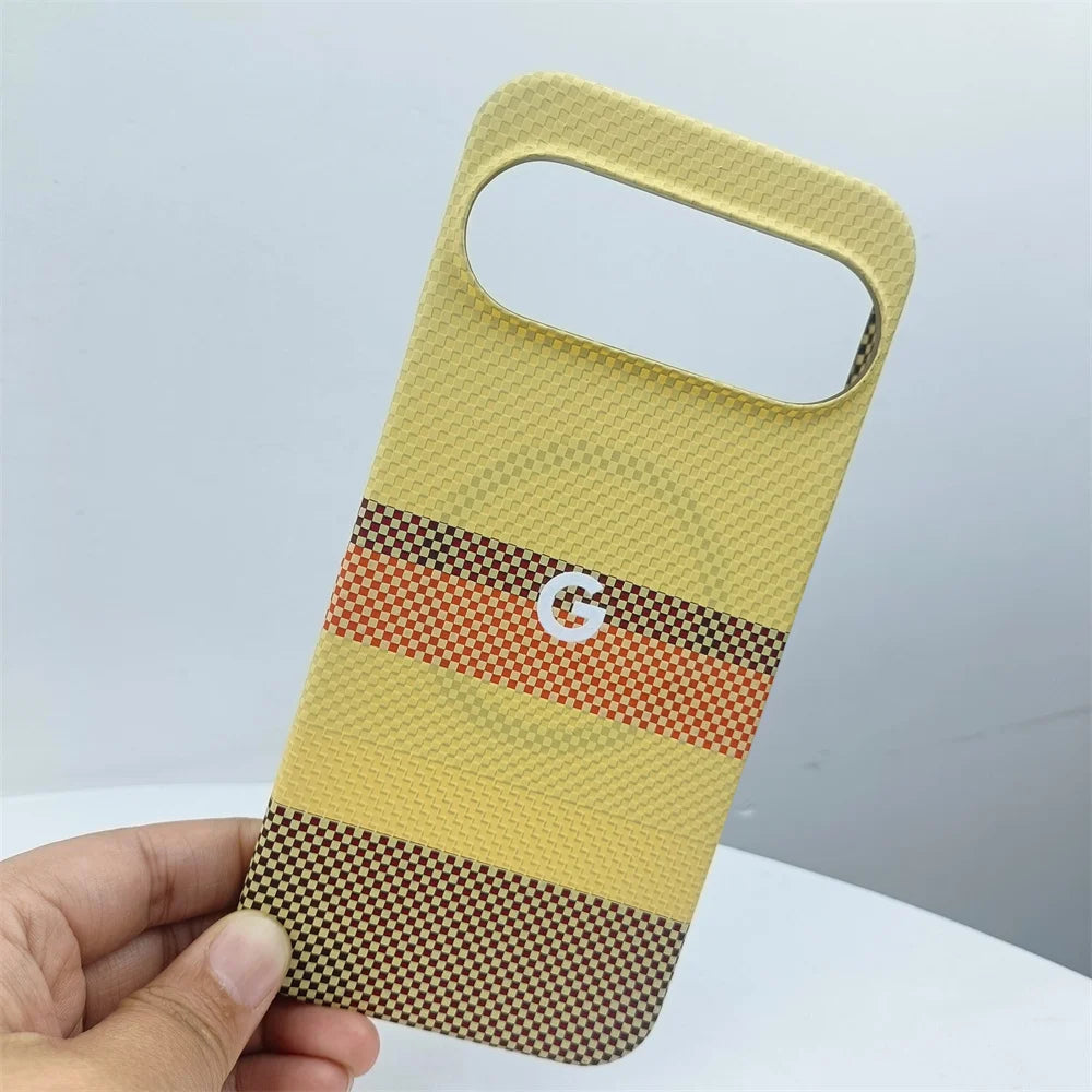 Luxury Carbon Fiber For Magsafe Case For Google Pixel 10 9 8 7 Pro 10 ProXL 9ProXL 9A Wireless Charging Matte Protective Cover