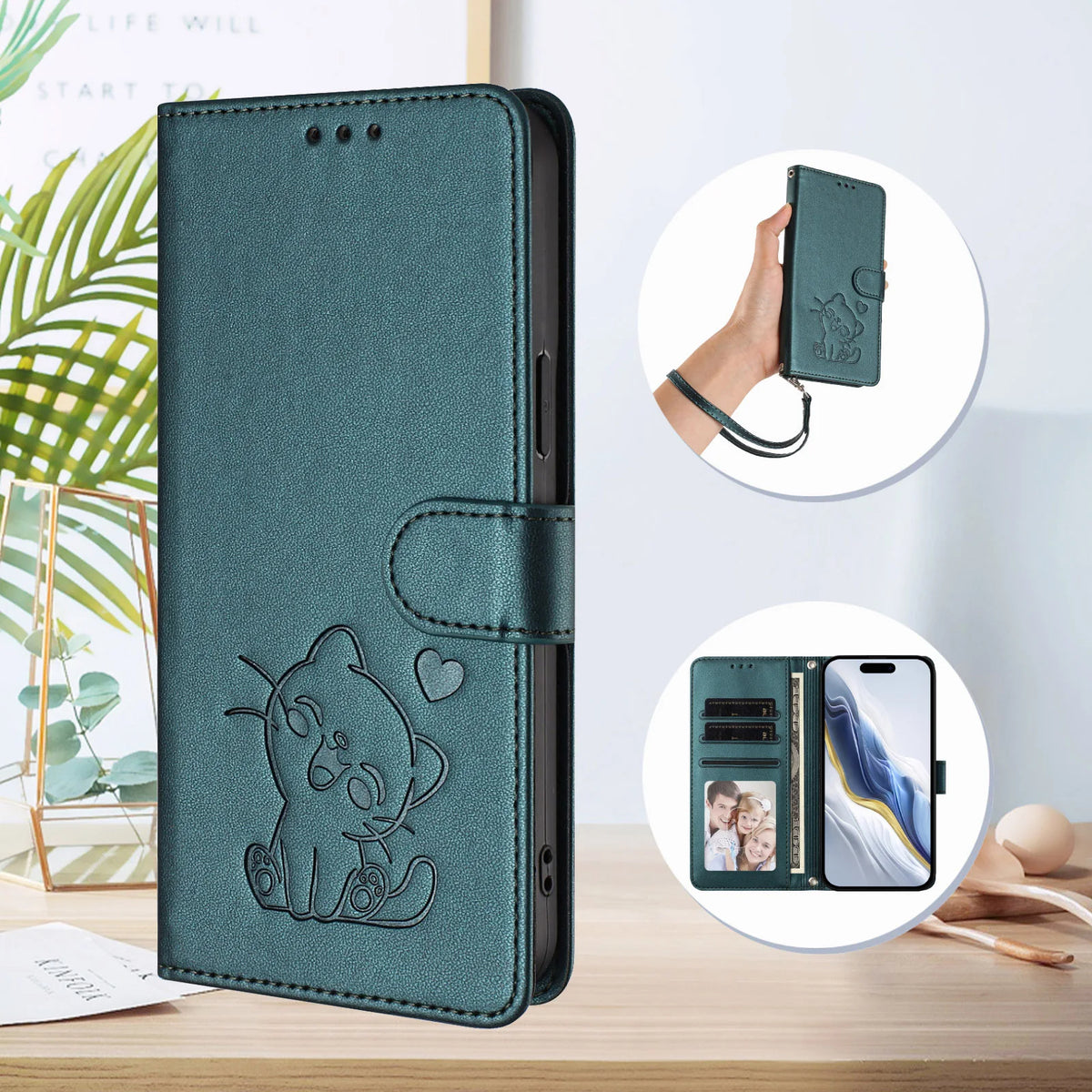 Case on For Samsung Galaxy S10 S9 S8 Plus S10E Lite S7 Edge Phone Case Wallet Flip Phone Cover Luxury Leather Card Holder Fundas