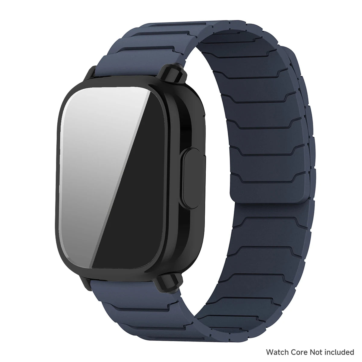 Silicone Strap+Case for Xiaomi Redmi Watch 5 Active/5Lite Magnetic Band Full Cover Bumper for Redmi Band 5 Lite Shell Bracelet