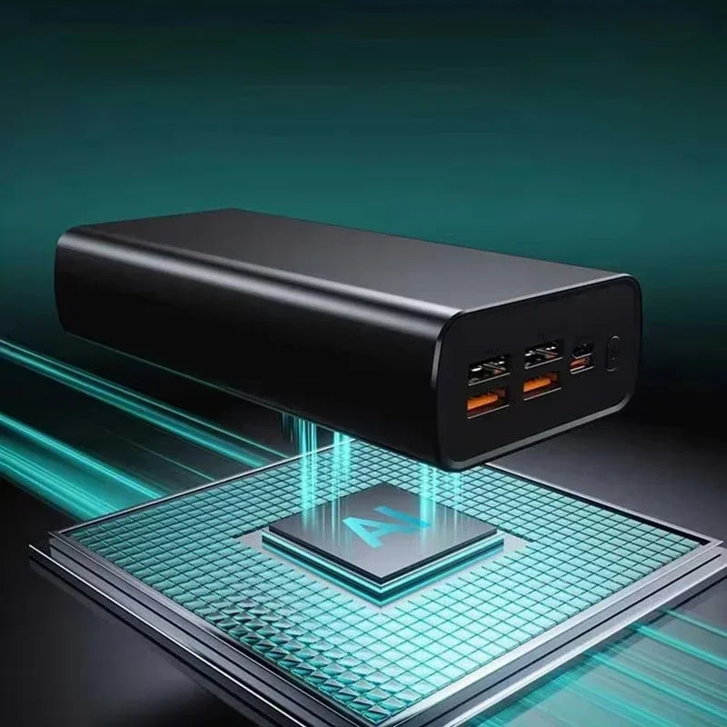Lenovo 140W Super Fast Charging Power Bank 500000mAh CCC Certified LED Digital Display Portable External Battery for XiaomiHuawe