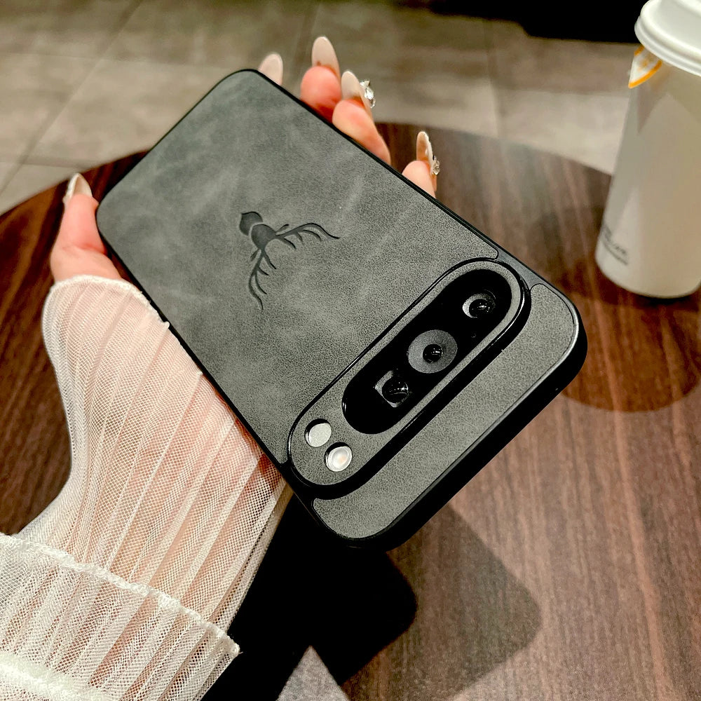Retro Leather Case For Google Pixel 11 10 9 8 7 Pro XL A 9A 8A 7A 9Pro 8Pro 7Pro Pixel 9 8 7 Pro XL A 9A 8A 7A Phone Retra Cover