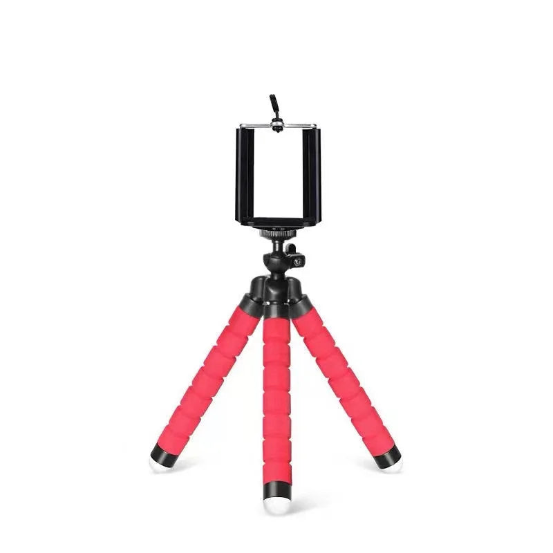 Sponge Octopus Tripod Stand for Live Streaming Lazy Deformation Mobile Phone Holder Portable Camera Tripod