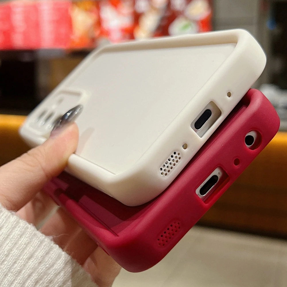 Soft TPU Phone Case For Samsung S26 S25 S24 S23 S22 S21 S20 Note20 Ultra FE Plus Candy Color Stylish Shockproof Silicone Cover