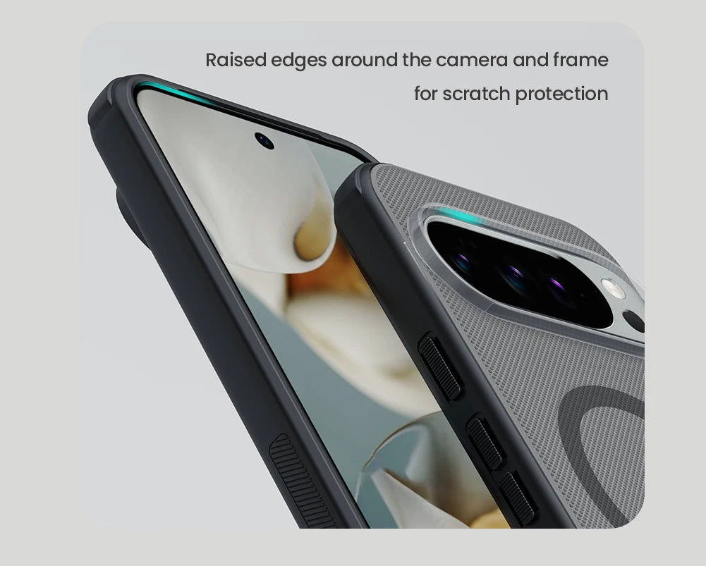 Nillkin for Google Pixel 11 10 Pro XL/10 Pro/10/9 Pro/9 5G Case Frosted Pro Magnetic Adapt Magsafe Matte full Back Cover