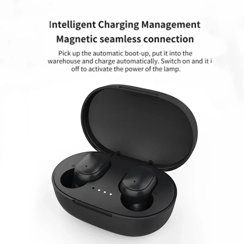 TWS Wireless Earphones Fone Bluetooth Earbuds Over-ear Bluetooth Headphones Create A Passive Seal for Enhanced Bass Response