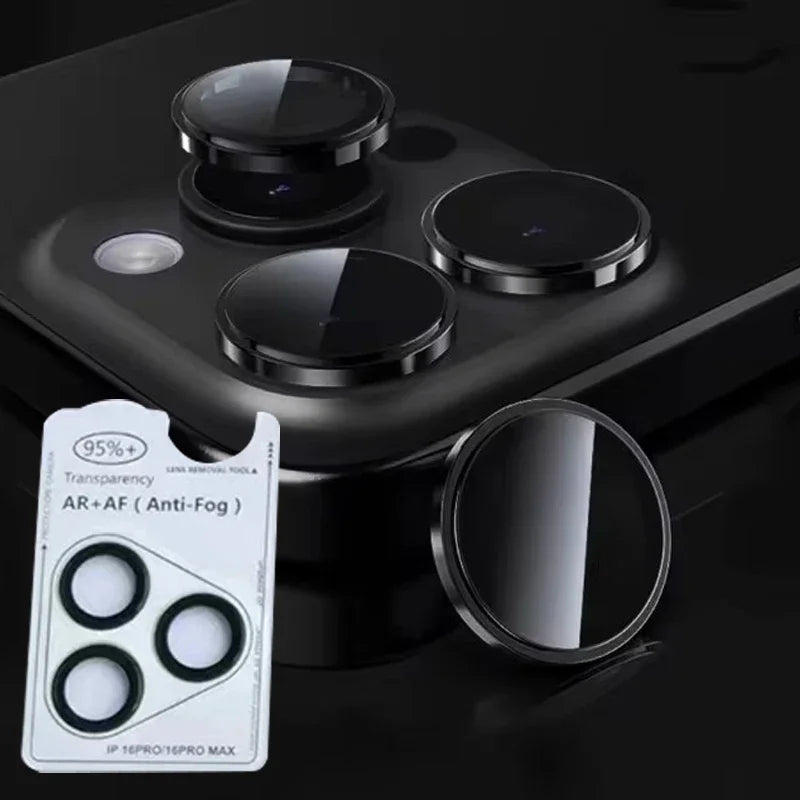 High Definition Camera Lens Ring Glass For IPhone 15 16 Pro Max 15plus Lens Screen Protector Tempered Glass For IPhone 14 ProMax