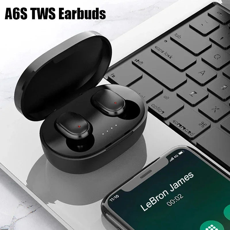 TWS Wireless Earphones Fone Bluetooth Earbuds Over-ear Bluetooth Headphones Create A Passive Seal for Enhanced Bass Response
