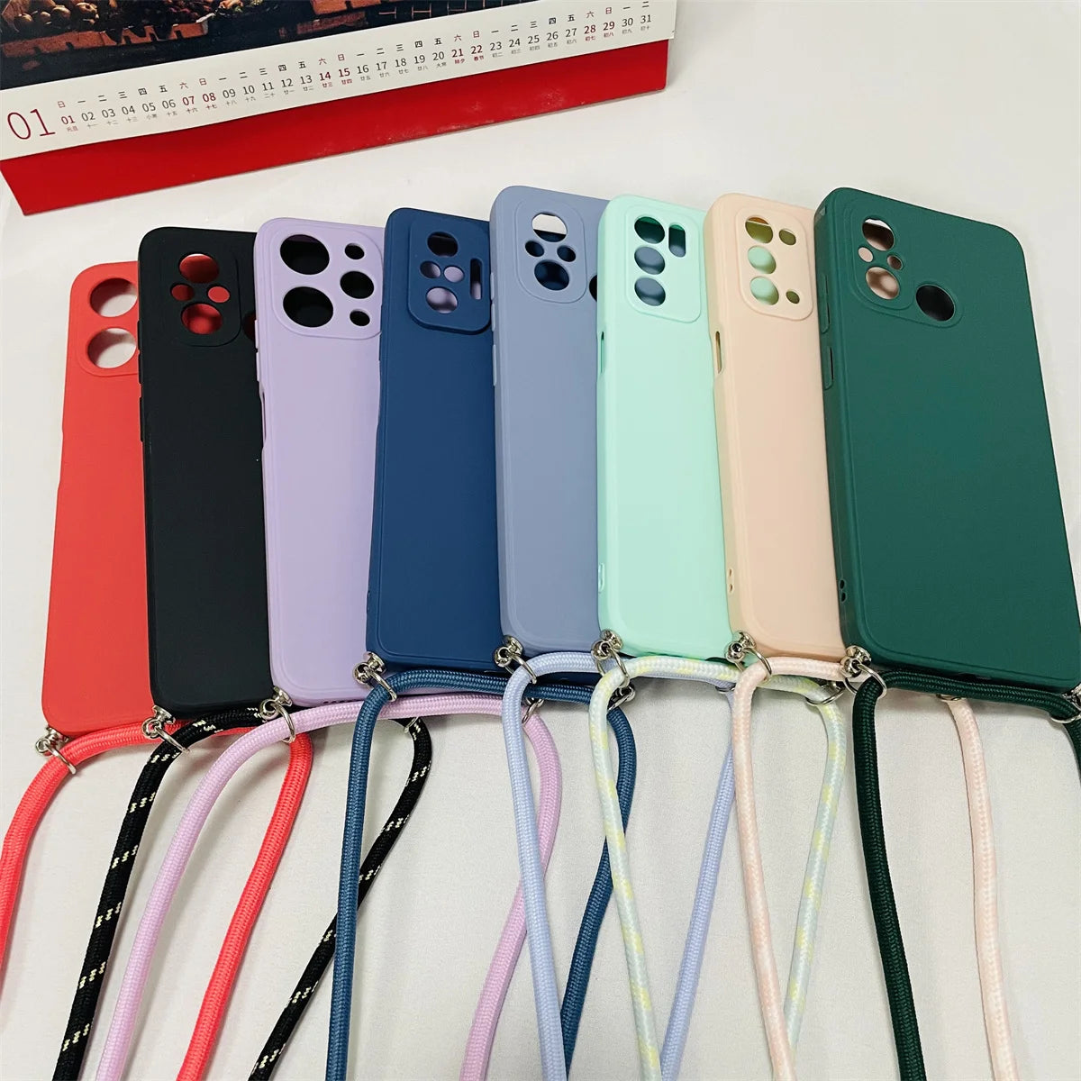 Necklace Strap Cord Crossbody Lanyard Silicone Case For Google Pixel 7 6 8 9 10 Pro XL 7A 6A 9A Cover Pixel 8 Pro 8A 10a Funda