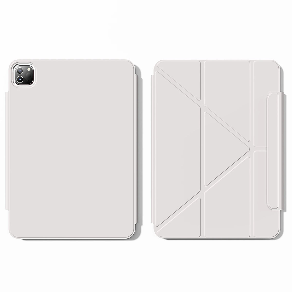 RBP Y-Shaped Folding Case Magnetic iPad A16 10/11th Gen, iPad Pro 11 13 12.9 Air 11 Air4/5 Mini 6 With Magnetic Detachable Cover