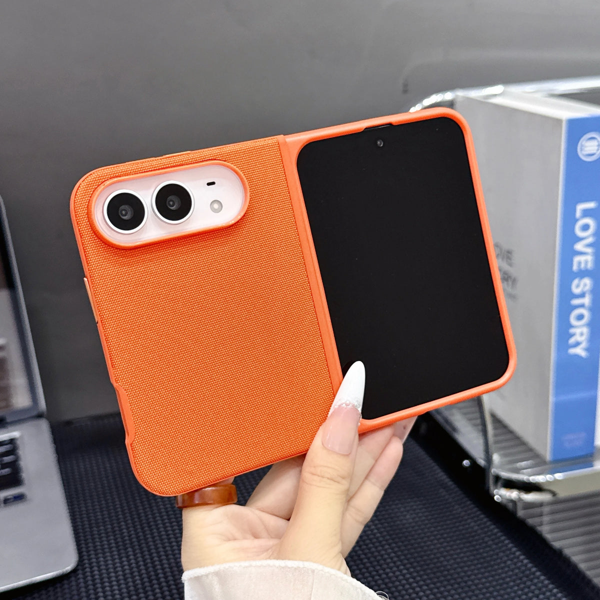 For MagSafe Tech Woven Phone Case For iPhone Duo 18 Ultra Wireless Charging Camera Lens Protection Shockproof Bumper Back Cover