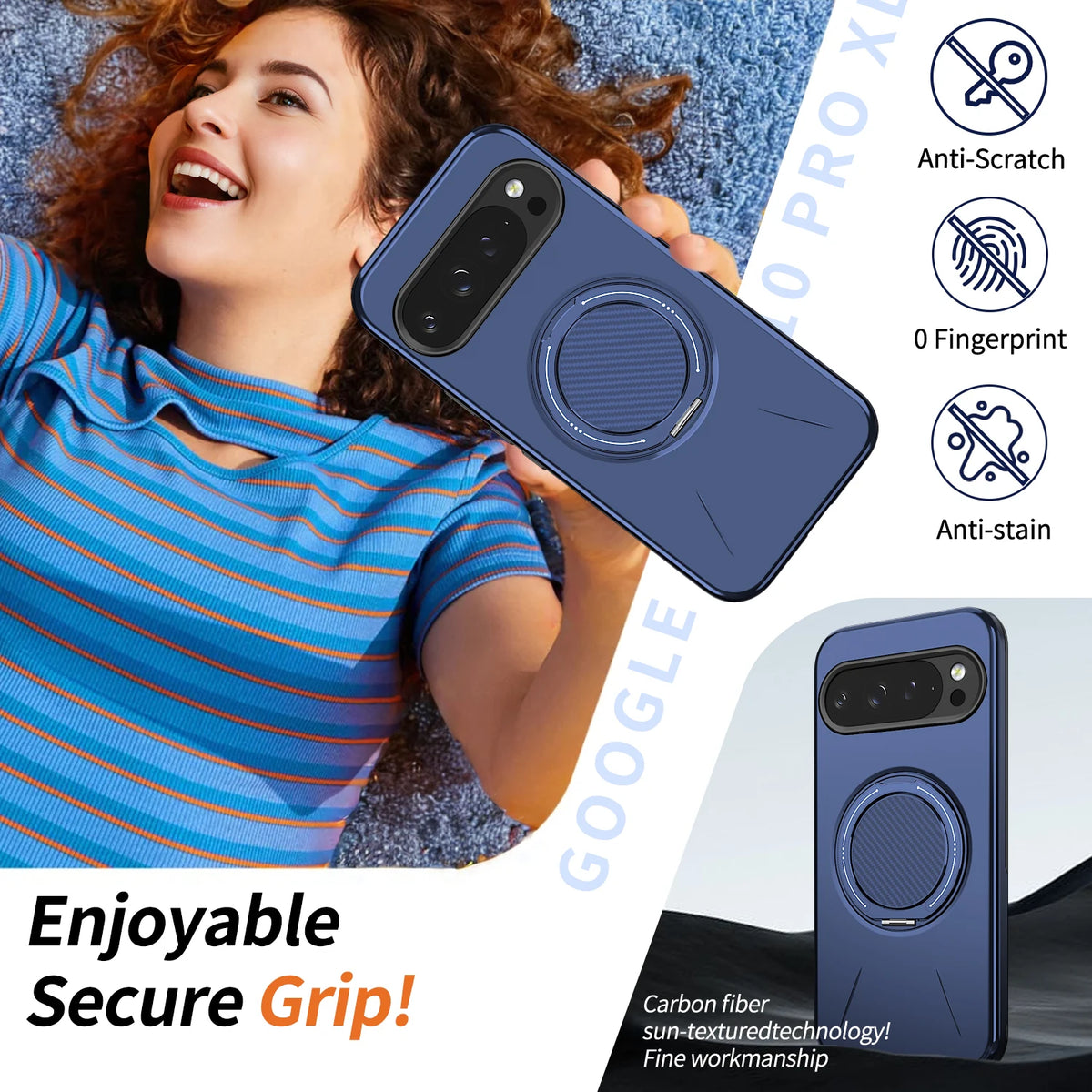 360° Magnetic Bracket Phone Case For Google PIXEL 10 9 11 Pro XL 9A 10ProXL For Magsafe Shockproof Stand Holder Cover Funda
