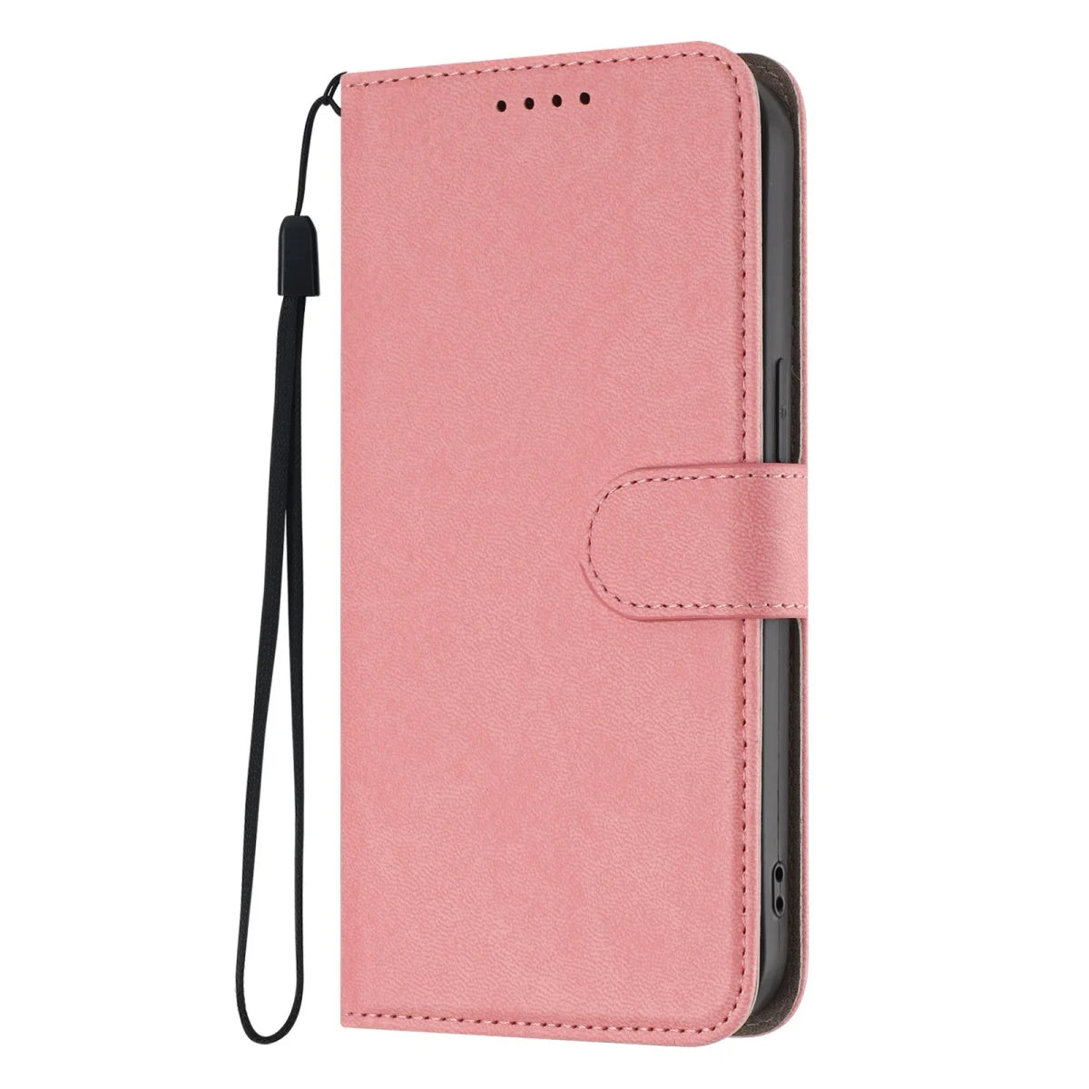 For iPhone 17 Pro Max Solid Color Luxury Leather Flip Case on For iPhone 17 16 15 14 13 12 Pro Max Plus 17 Air 16E Wallet Cover
