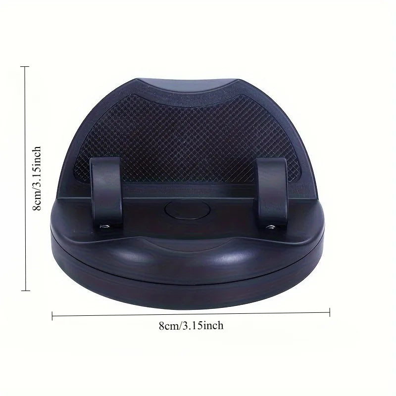 Dashboard Car Phone Holder 360 Rotation Silicone Phone Mount for Car Dash Car Number Plate Universal Mobile Phone Holder Support