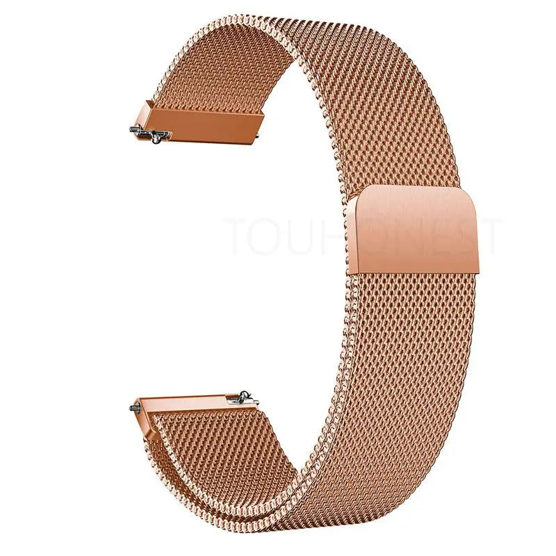 Milanese Watchband 18mm 20mm 22mm Metal Strap Bracelet For Samsung Galaxy Watch 7 6 5 4 40 44mm Huawei 4 GT Bracelet Garmin Band