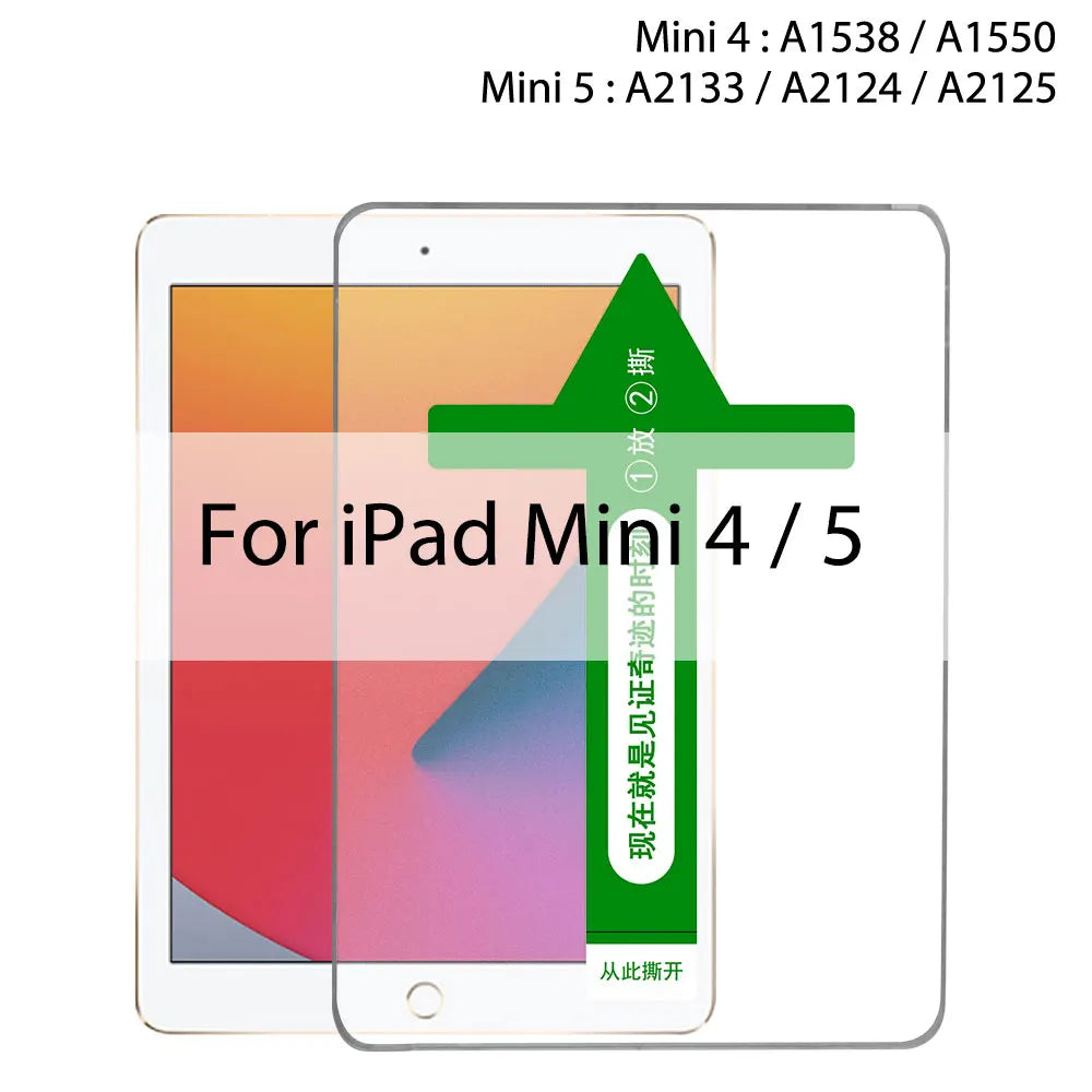Auto Alignment Kit Tempered Glass For Ipad Pro 11 12.9 10 9 8 7 Air 5 4 3 2 13 Screen Protector For Ipad Mini 6 5 4 Gen Th Film