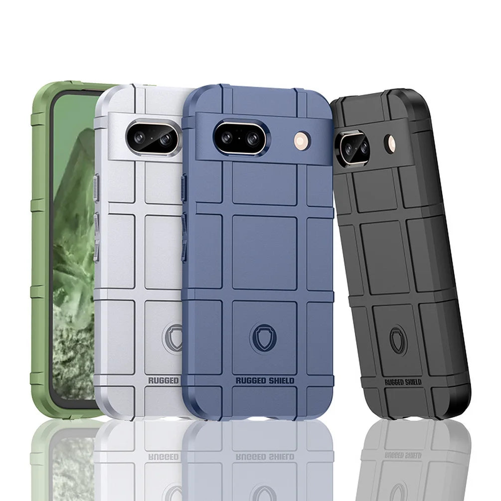 For Google Pixel 8A Pixel 8 Pro Pixel8 Pixel 7A 7 Pro 6 Pro 6A 5 XL Case Rugged shield Rubber protective back cover