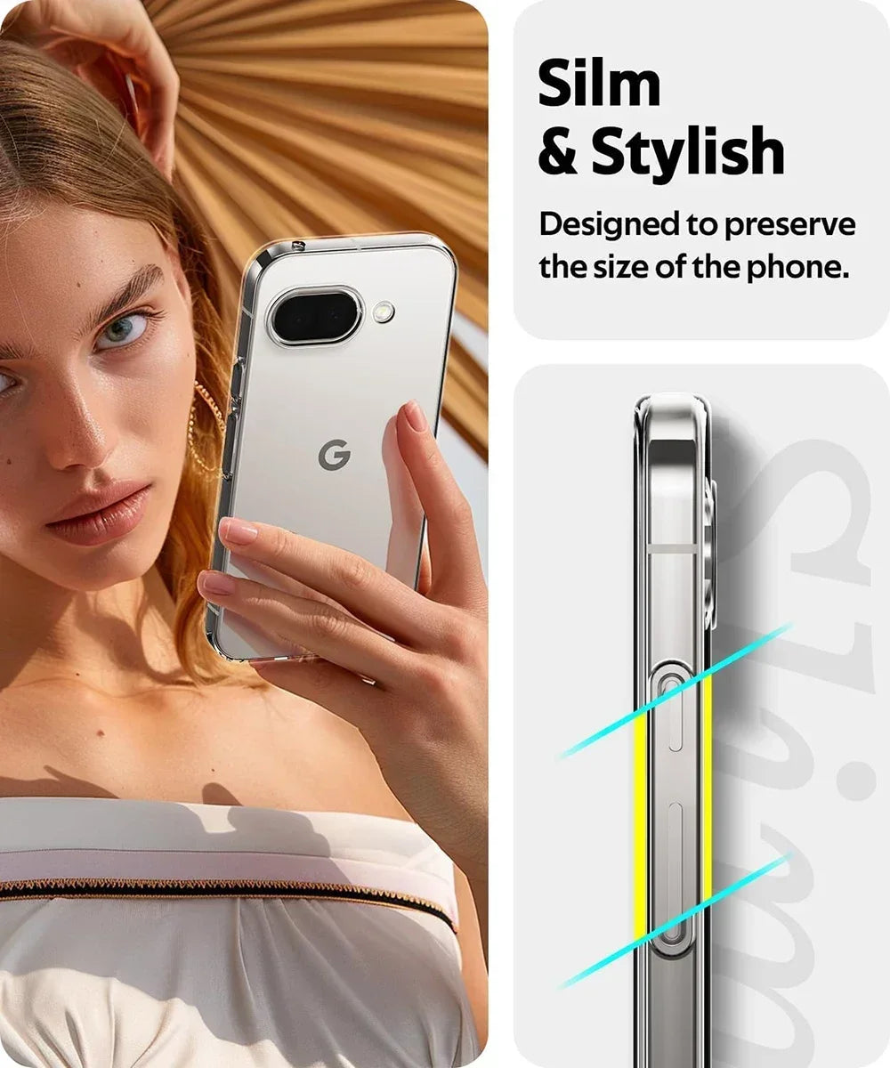 For Google Pixel 9A Silicone Phone Soft Case For Pixel 10 Pro XL 10A 9 8 7 6 8A 7A 6A Thin Clear Back Cover Shockproof Shell